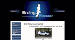 Desktop Screenshot of birdingecosse.co.uk